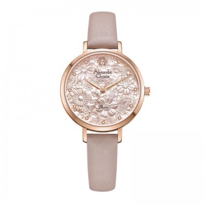 Alexandre Christie AC 2957 Rosegold Peach Leather LHLRGPN